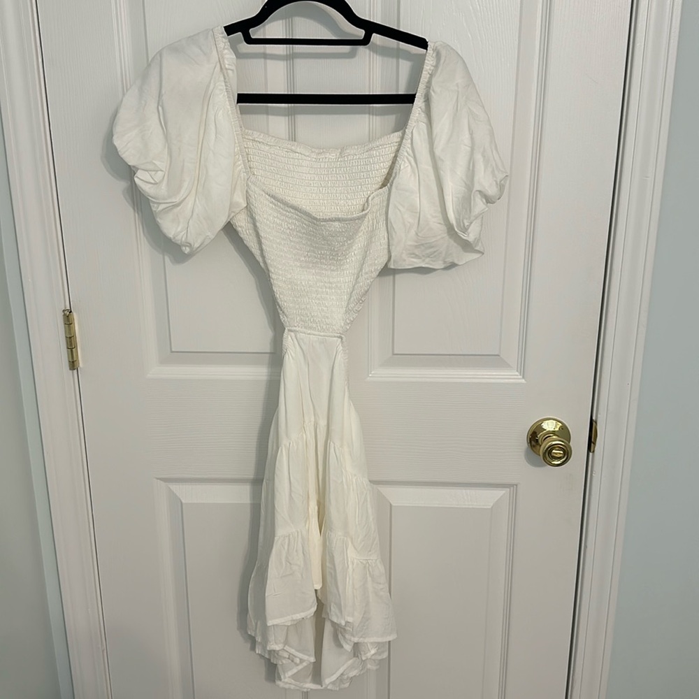 White dress